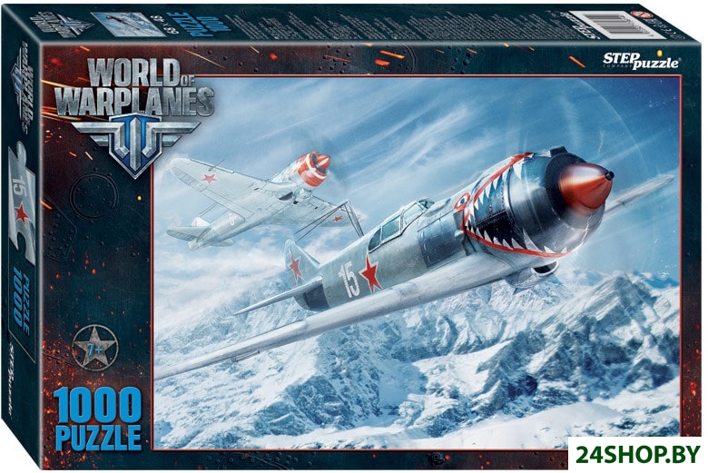 Пазл Step Puzzle Wargaming.net. World of Warplanes 79614 (1000 эл) Пазл Step Puzzle Wargaming.net. World of Warplanes 79614 (1000 эл)