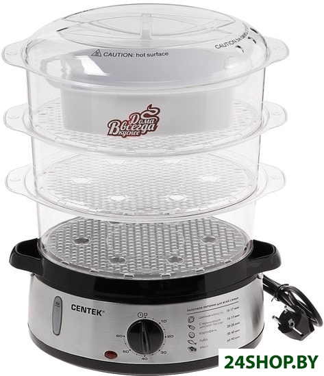 Пароварка CENTEK CT-1457 Пароварка CENTEK CT-1457