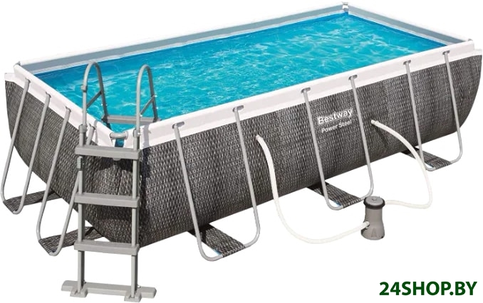 Бассейн каркасный Bestway Power Steel 56721 (404х201х100 см) Бассейн каркасный Bestway Power Steel 56721 (404х201х100 см)