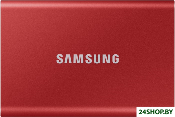 Внешний накопитель Samsung T7 500GB (красный) Внешний накопитель Samsung T7 500GB (красный)