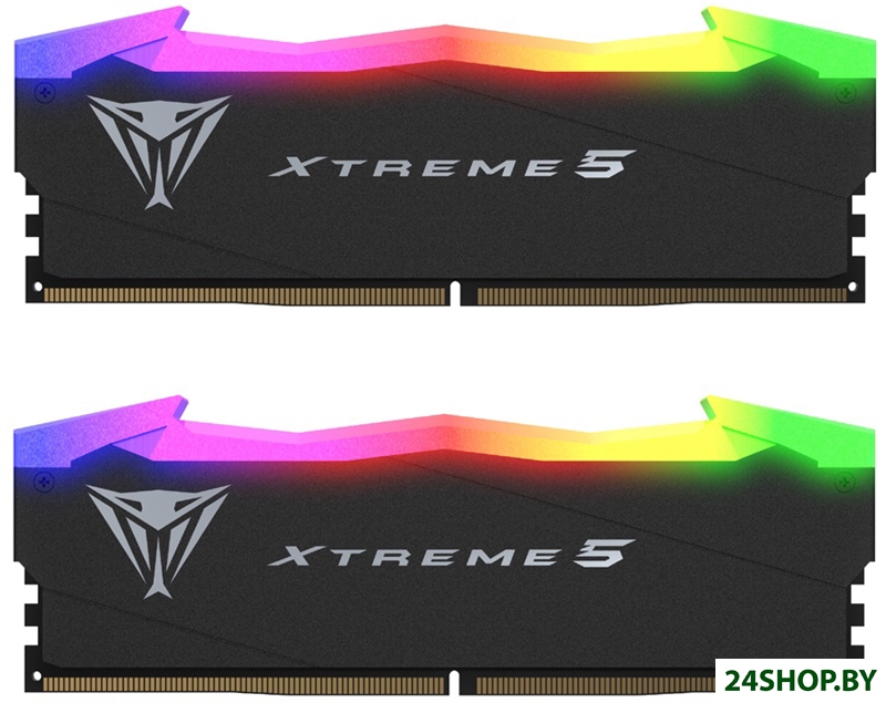 Оперативная память Patriot Xtreme 5 2x16ГБ DDR5 7800МГц PVXR532G78C38K Оперативная память Patriot Xtreme 5 2x16ГБ DDR5 7800МГц PVXR532G78C38K