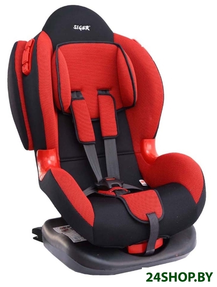 Автокресло SIGER Кокон ISOFIX (красный) (KRES0117/КРЕС0117) Автокресло SIGER Кокон ISOFIX (красный) (KRES0117/КРЕС0117)