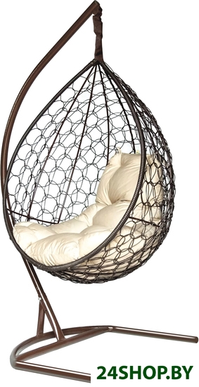 Подвесное кресло LetoLux Liverpool Comfort (шоколад/бежевый) Подвесное кресло LetoLux Liverpool Comfort (шоколад/бежевый)