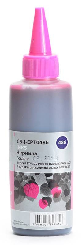 Чернила Cactus CS-I-EPT0486 100 мл Чернила Cactus CS-I-EPT0486 100 мл