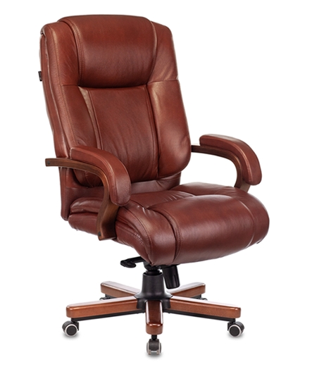 Кресло руководителя Бюрократ T-9925WALNUT (светло-коричневый) Кресло руководителя Бюрократ T-9925WALNUT (светло-коричневый)