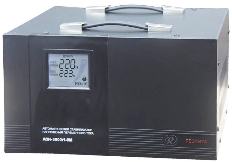 Стабилизатор РЕСАНТА АСН-5000/1-ЭМ Стабилизатор РЕСАНТА АСН-5000/1-ЭМ