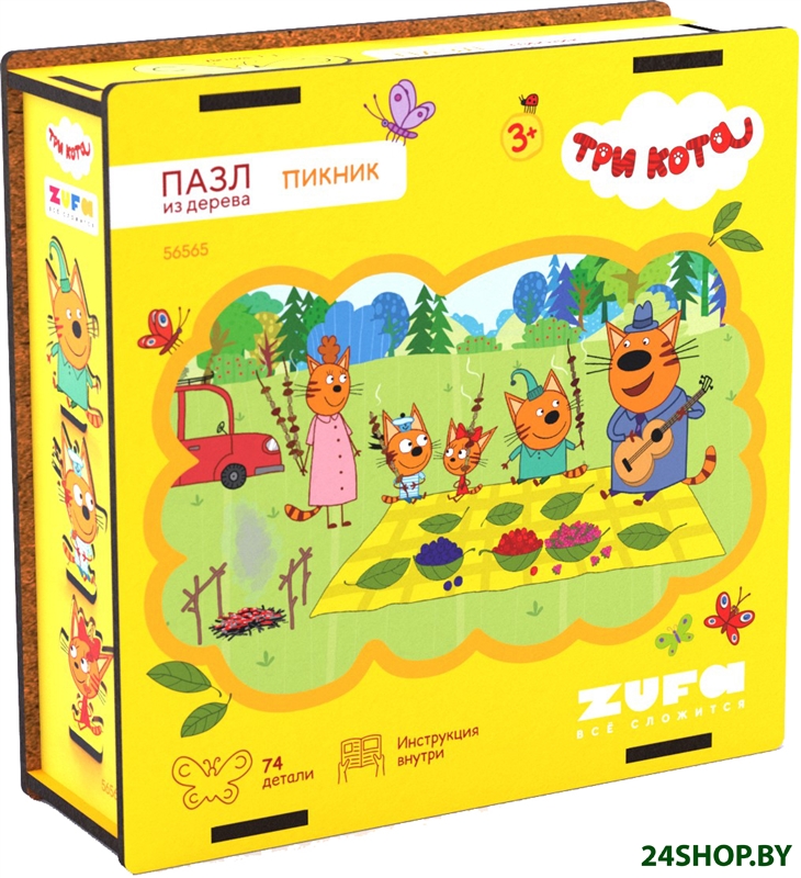 Пазл Zufa Три кота Пикник 80101/Z Пазл Zufa Три кота Пикник 80101/Z