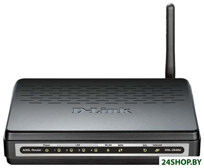 Беспроводной DSL-маршрутизатор D-Link DSL-2640U Беспроводной DSL-маршрутизатор D-Link DSL-2640U