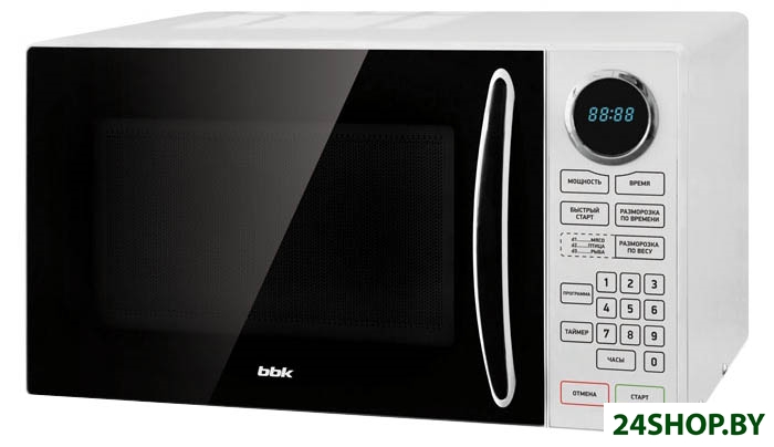 Микроволновая печь BBK 23MWS-916S/BW Микроволновая печь BBK 23MWS-916S/BW