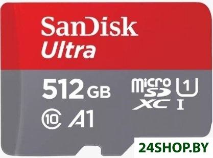 Карта памяти SanDisk Ultra SDSQUBL-512G-GN6MA microSDXC 512GB (с адаптером) Карта памяти SanDisk Ultra SDSQUBL-512G-GN6MA microSDXC 512GB (с адаптером)