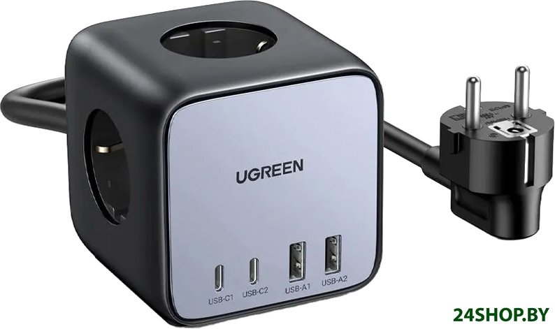 Сетевой фильтр Ugreen DigiNest Cube Power Strip CD268 60113 Сетевой фильтр Ugreen DigiNest Cube Power Strip CD268 60113