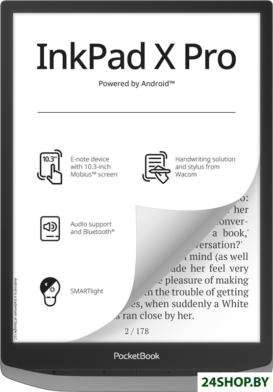 Электронная книга PocketBook InkPad X Pro (серый) Электронная книга PocketBook InkPad X Pro (серый)