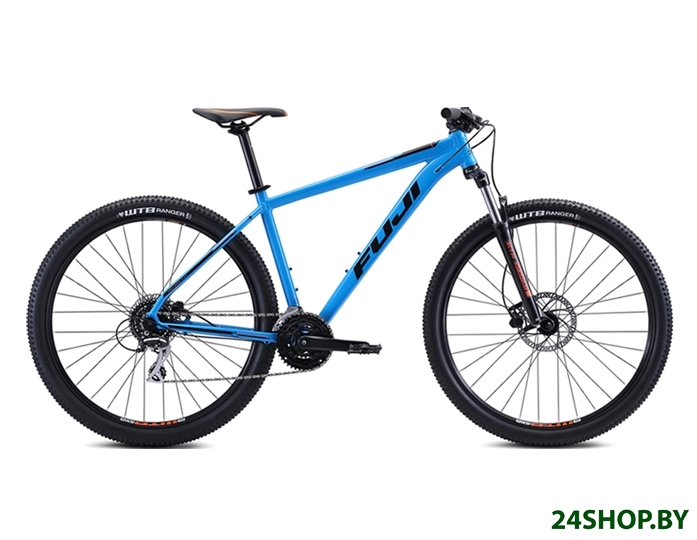 Велосипед FUJI Nevada 1.7 MTB 29 D 2021 (17, голубой металлический) Велосипед FUJI Nevada 1.7 MTB 29 D 2021 (17, голубой металлический)