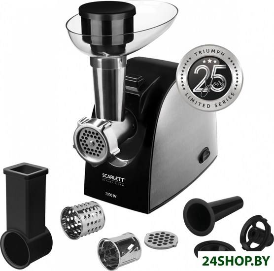 Мясорубка SCARLETT SC-MG45M25 (черный) Мясорубка SCARLETT SC-MG45M25 (черный)