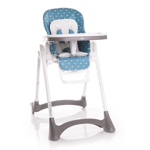 Стульчик для кормления Lorelli Campanella Sea Blue Crowns (10100412095) Стульчик для кормления Lorelli Campanella Sea Blue Crowns (10100412095)