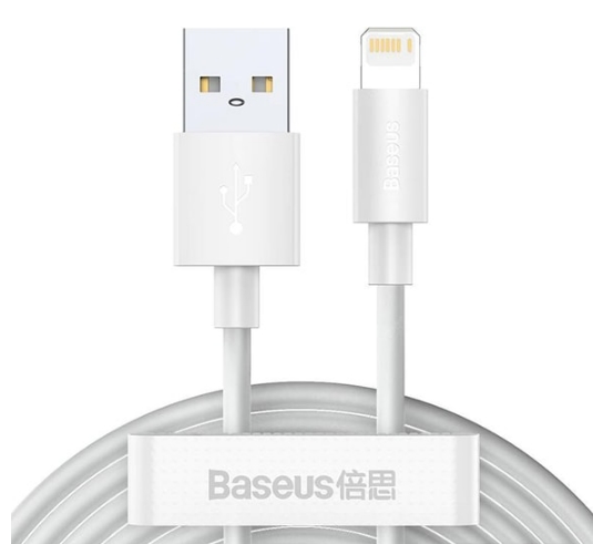 Кабель Baseus TZCALZJ-02 White Кабель Baseus TZCALZJ-02 White