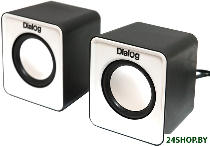 Акустика Dialog AC-02UP White-Black Акустика Dialog AC-02UP White-Black