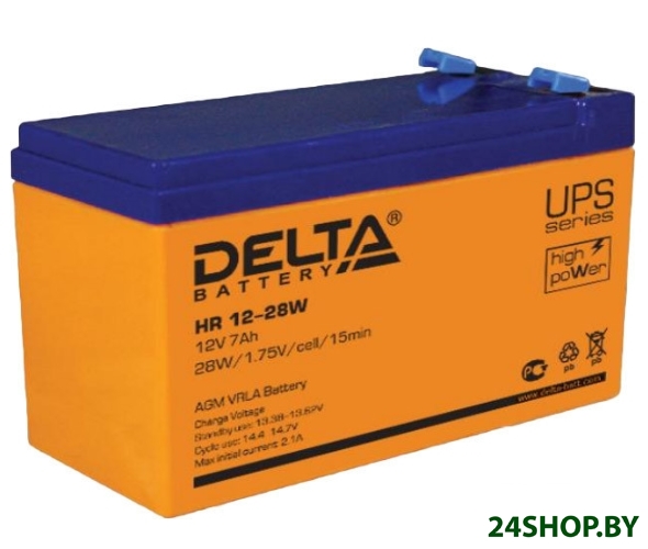 Аккумулятор для ИБП Delta HR 12-28W Аккумулятор для ИБП Delta HR 12-28W