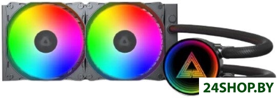 Система жидкостного охлаждения для процессора Montech LightFlow ARGB 240 (черный) Система жидкостного охлаждения для процессора Montech LightFlow ARGB 240 (черный)