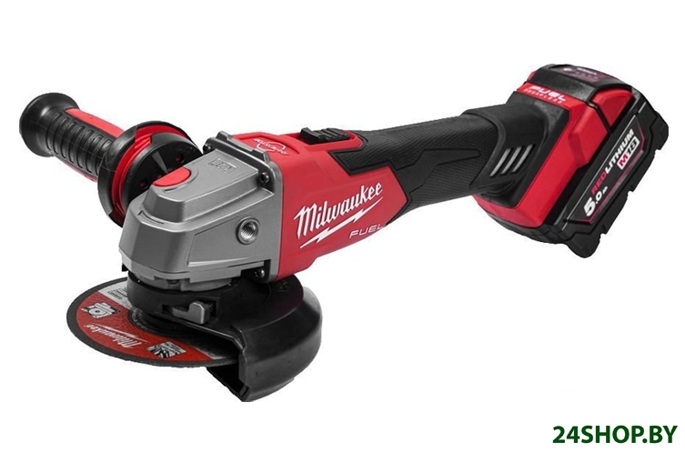 Угловая шлифмашина Milwaukee M18 FSAG125XB-502X Fuel 4933478430 (с 2-мя АКБ) Угловая шлифмашина Milwaukee M18 FSAG125XB-502X Fuel 4933478430 (с 2-мя АКБ)