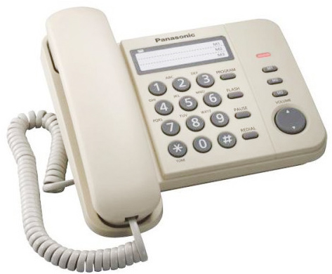 Проводной телефон Panasonic KX-TS2352RUJ Проводной телефон Panasonic KX-TS2352RUJ