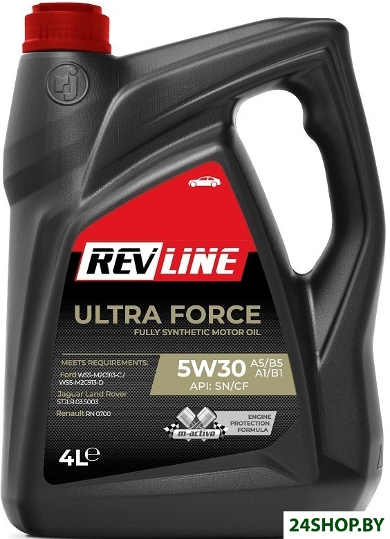 Моторное масло Revline Ultra Force A5/B5 5W-30 4л Моторное масло Revline Ultra Force A5/B5 5W-30 4л