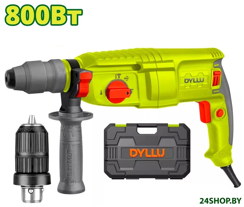 Перфоратор Dyllu DTRH1D26-2 (кейс) Перфоратор Dyllu DTRH1D26-2 (кейс)