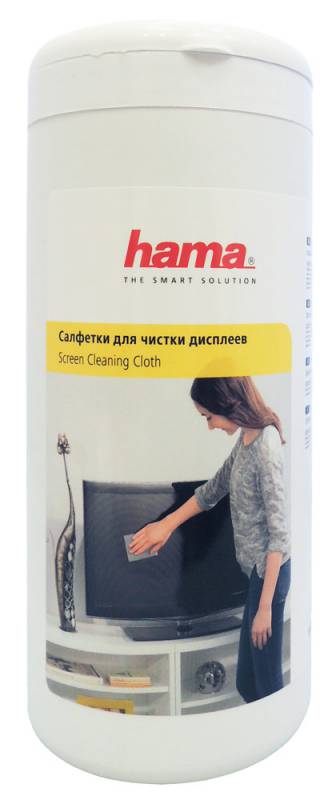 Чистящие влажные салфетки Hama R1095850 (100 шт) Чистящие влажные салфетки Hama R1095850 (100 шт)