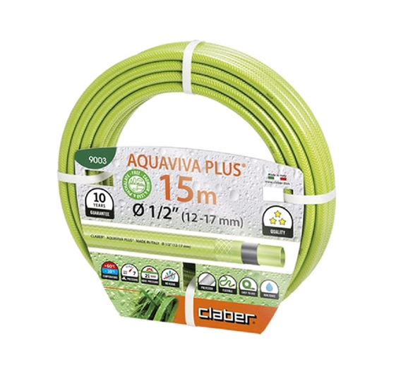 Шланг Claber Aquaviva Plus 9003 (1/2 Шланг Claber Aquaviva Plus 9003 (1/2
