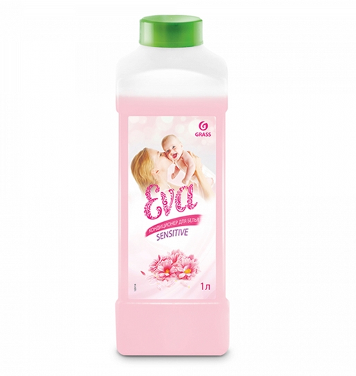 GraSS EVA Кондиционер для белья Sensitive концентрированный (канистра), 1 л GraSS EVA Кондиционер для белья Sensitive концентрированный (канистра), 1 л