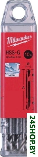 Набор сверл Milwaukee 4932352222 (10 предметов) Набор сверл Milwaukee 4932352222 (10 предметов)