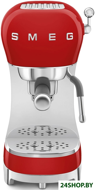 Рожковая кофеварка Smeg ECF02RDEU Рожковая кофеварка Smeg ECF02RDEU