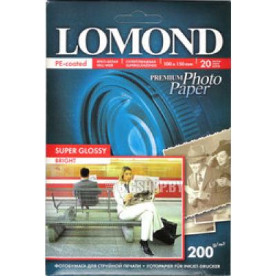 Фотобумага Lomond Суперглянцевая ярко-белая A6 200 г/м2 20л (1101113) Фотобумага Lomond Суперглянцевая ярко-белая A6 200 г/м2 20л (1101113)