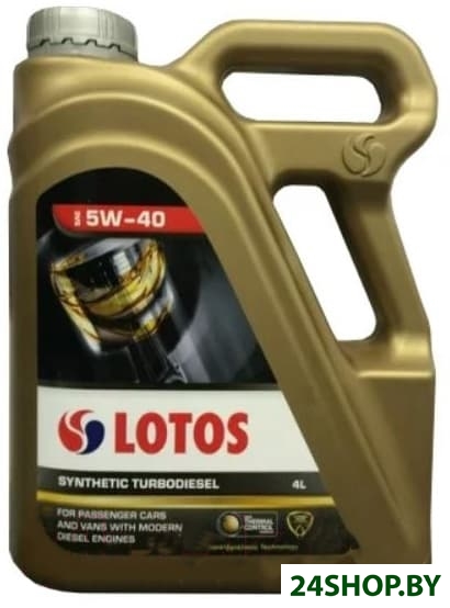 Моторное масло Lotos Synthetic Turbodiesel 5W-40 4л Моторное масло Lotos Synthetic Turbodiesel 5W-40 4л