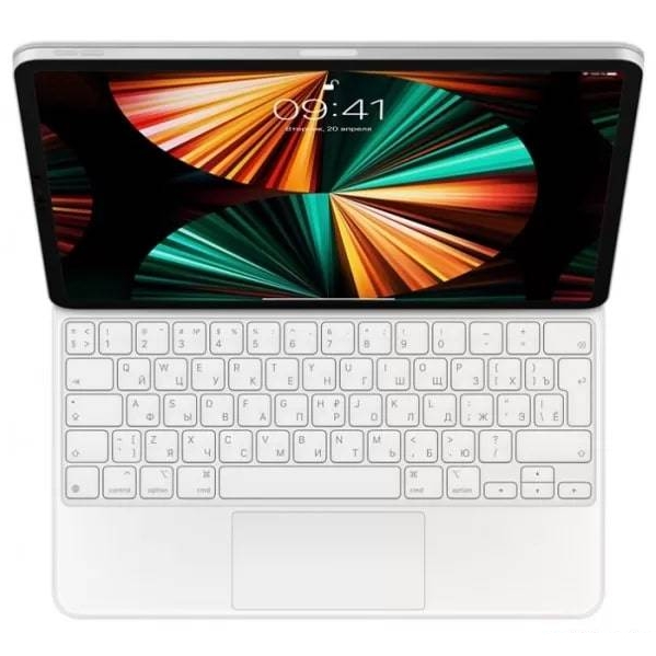 Клавиатура Apple Magic Keyboard for iPad Pro 12.9 Russian (White) / MJQL3 Клавиатура Apple Magic Keyboard for iPad Pro 12.9 Russian (White) / MJQL3