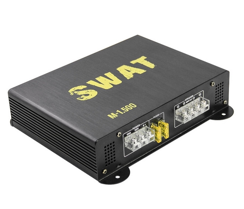 Автомобильный усилитель Swat M-1.500 Автомобильный усилитель Swat M-1.500