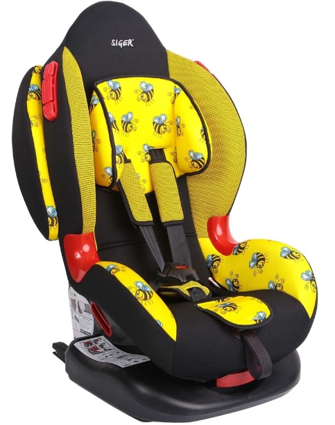 Автокресло SIGER ART Кокон ISOFIX (пчелка) (KRES0140/КРЕС0140) Автокресло SIGER ART Кокон ISOFIX (пчелка) (KRES0140/КРЕС0140)