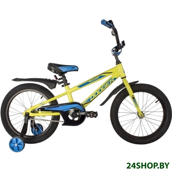 Детский велосипед Novatrack Dodger 18 185ADODGER.GN22 (зеленый, 2022) Детский велосипед Novatrack Dodger 18 185ADODGER.GN22 (зеленый, 2022)