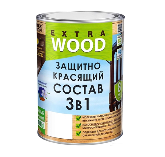 Пропитка Farbitex Profi Wood Extra 3в1 0.8 л (розовая пудра) Пропитка Farbitex Profi Wood Extra 3в1 0.8 л (розовая пудра)