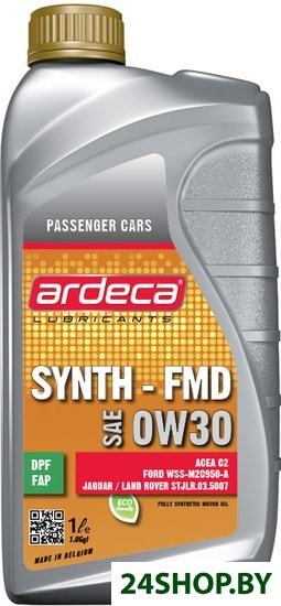 Моторное масло Ardeca SYNTH-FMD 0W-30 1л Моторное масло Ardeca SYNTH-FMD 0W-30 1л