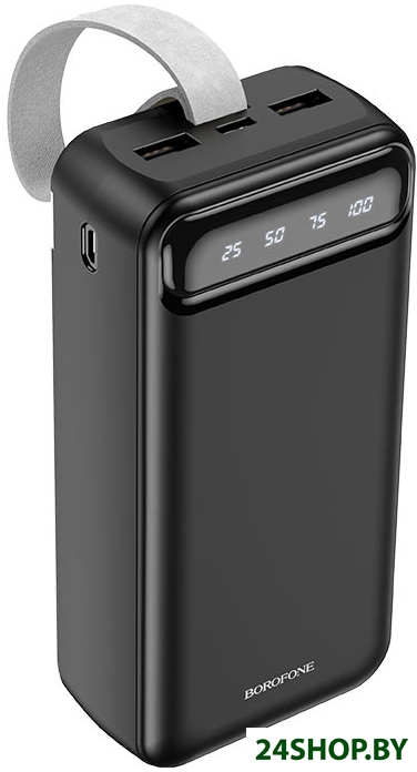 Внешний аккумулятор Borofone BJ14B Freeway 30000mAh (черный) Внешний аккумулятор Borofone BJ14B Freeway 30000mAh (черный)