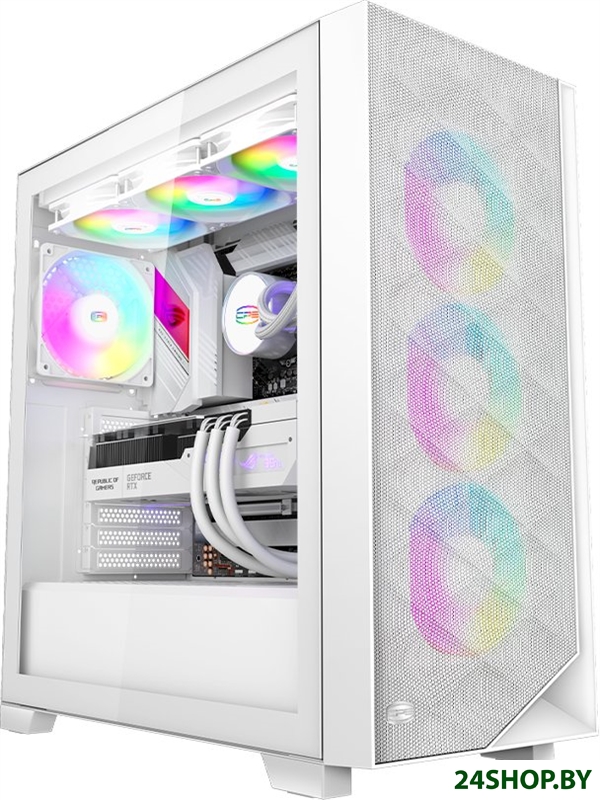 Корпус PCCooler C3D510 ARGB (белый) Корпус PCCooler C3D510 ARGB (белый)