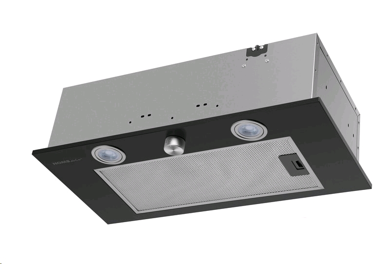 Вытяжка HOMSair Camelia Power 60RD (черный) Вытяжка HOMSair Camelia Power 60RD (черный)