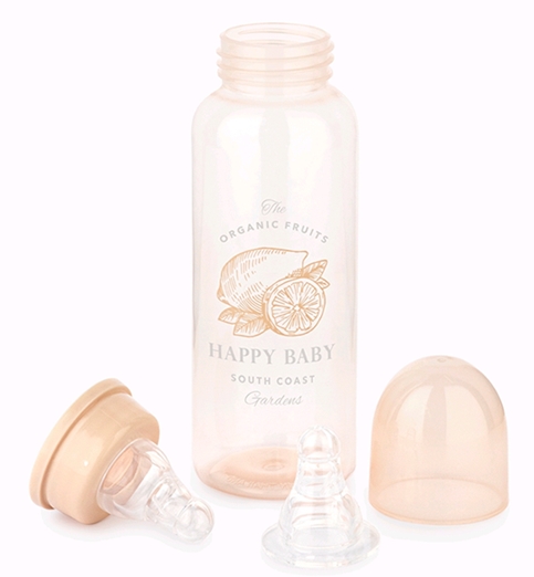 Бутылочка для кормления Happy Baby 10023 (бежевый) Бутылочка для кормления Happy Baby 10023 (бежевый)