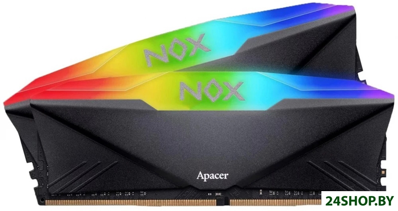 Оперативная память Apacer NOX RGB 2x16ГБ DDR4 3600МГц AH4U32G36C25YNBAA-2 Оперативная память Apacer NOX RGB 2x16ГБ DDR4 3600МГц AH4U32G36C25YNBAA-2