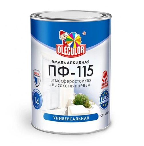 Эмаль Olecolor ПФ-115 20 кг (желтый) Эмаль Olecolor ПФ-115 20 кг (желтый)
