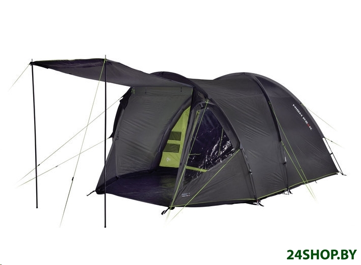 Кемпинговая палатка High Peak Samos 5 (темно-серый/зеленый) Кемпинговая палатка High Peak Samos 5 (темно-серый/зеленый)