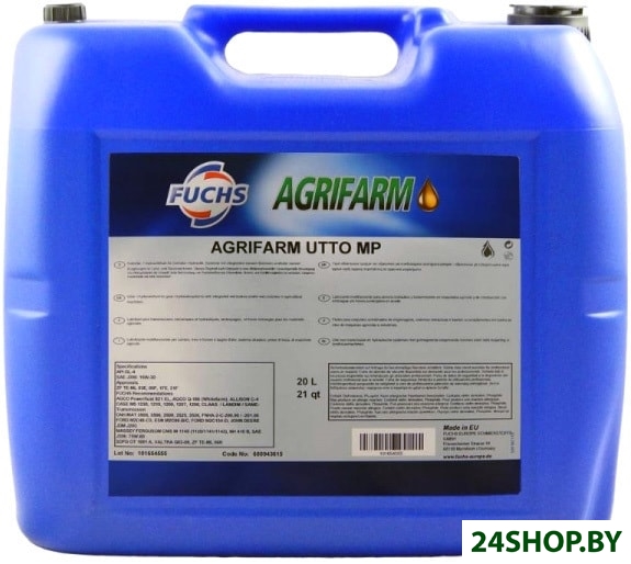 Моторное масло Fuchs Agrifarm UTTO MP 20л Моторное масло Fuchs Agrifarm UTTO MP 20л