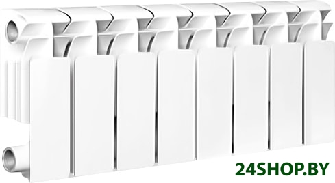 Алюминиевый радиатор Oasis 200/100 (алюминиевый, 10 секций) Алюминиевый радиатор Oasis 200/100 (алюминиевый, 10 секций)