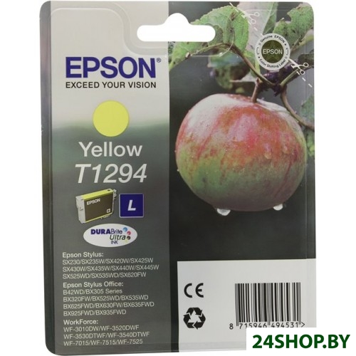 Картридж EPSON T1294 Yellow Картридж EPSON T1294 Yellow
